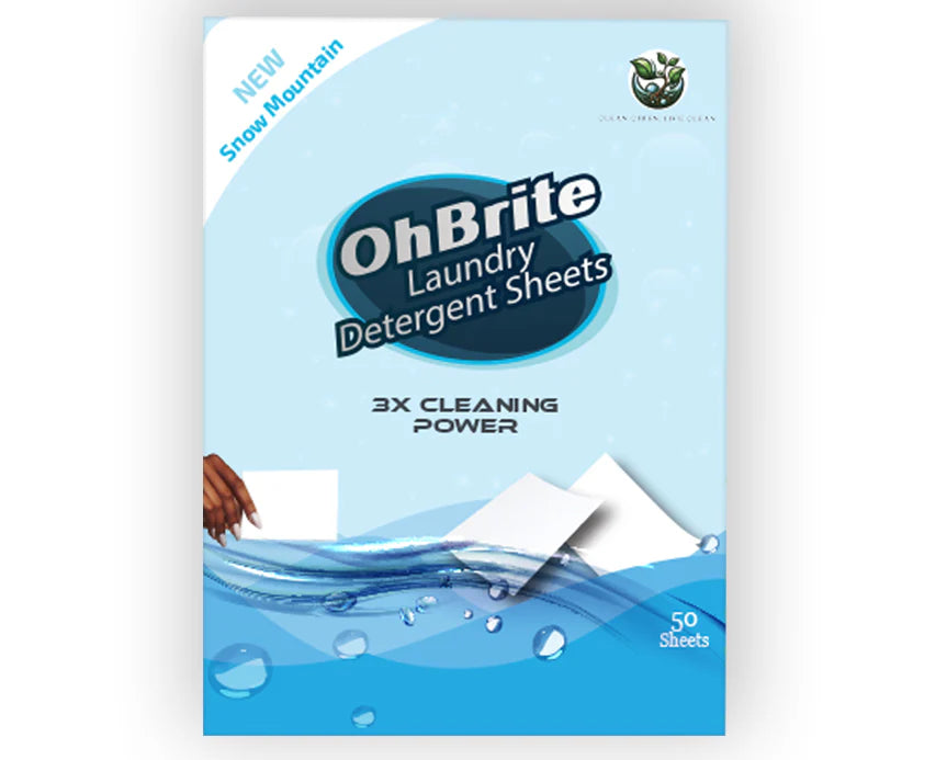NATURAL BIO-DEGRADABLE LAUNDRY DETERGENT SHEET