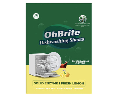 NATURAL BIO-DEGRADABLE DISHWASHING DETERGENT SHEETS